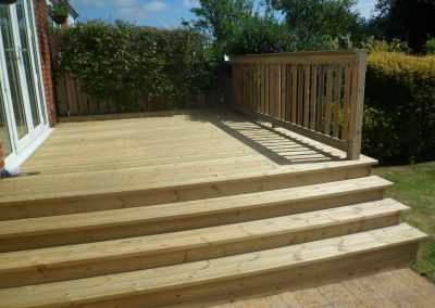 Steps and decking